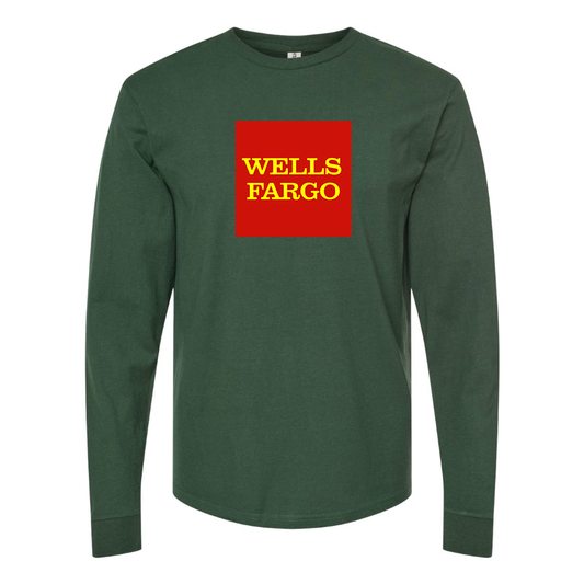 Men's Wells Fargo Logo Long Sleeve T-Shirt