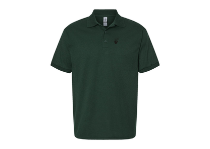 Men's Off-White Hand Gildan Dry Blend Jersey Polo