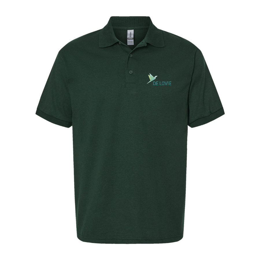 Men's De Lovie Logo Dry Blend Polo