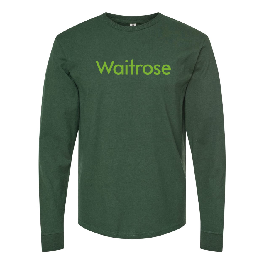 Men's Waitrose Logo Long Sleeve T-Shirt