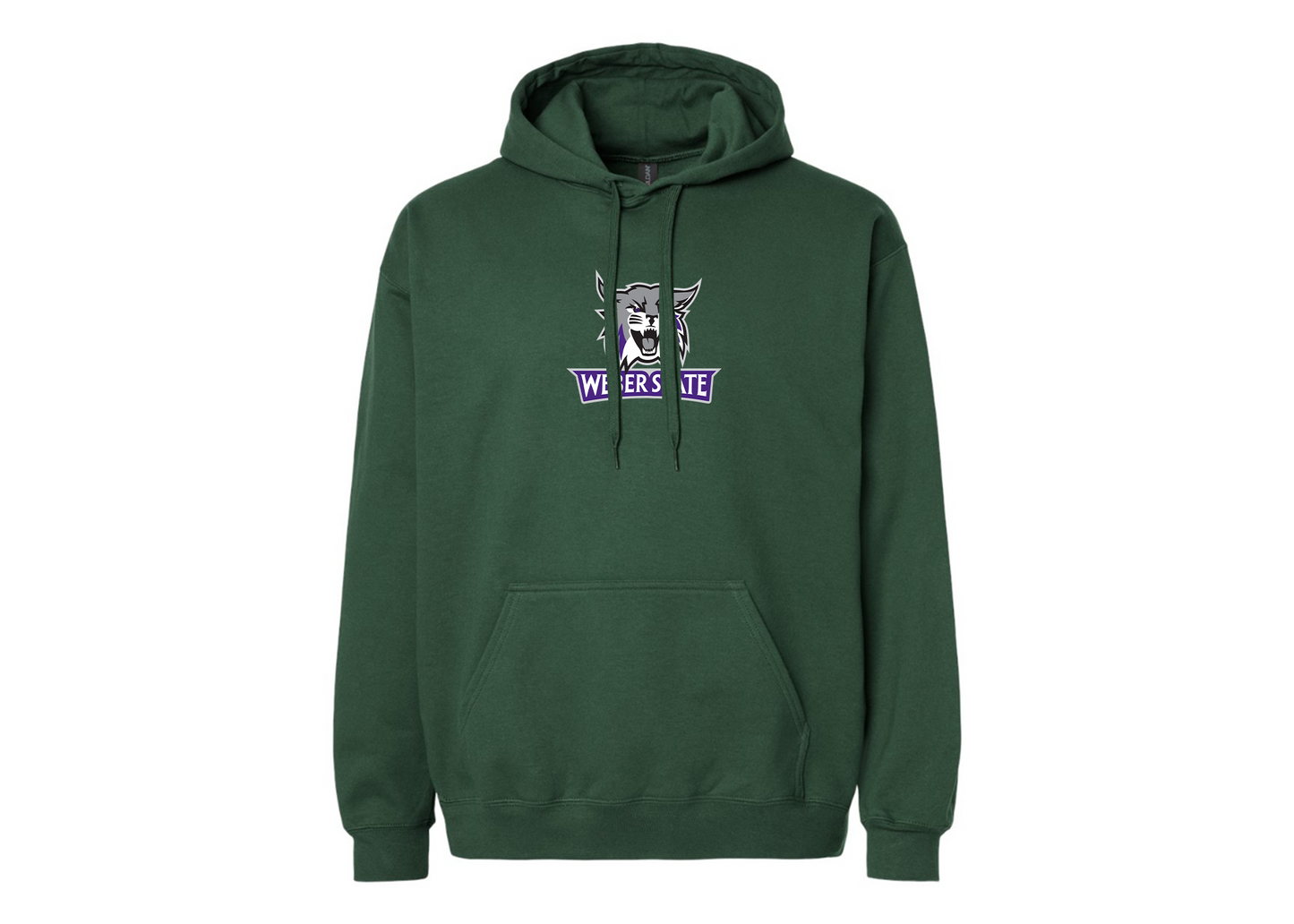 Men's Weber State Wildcats Softstyle Midweight Hooded Sweatshirt