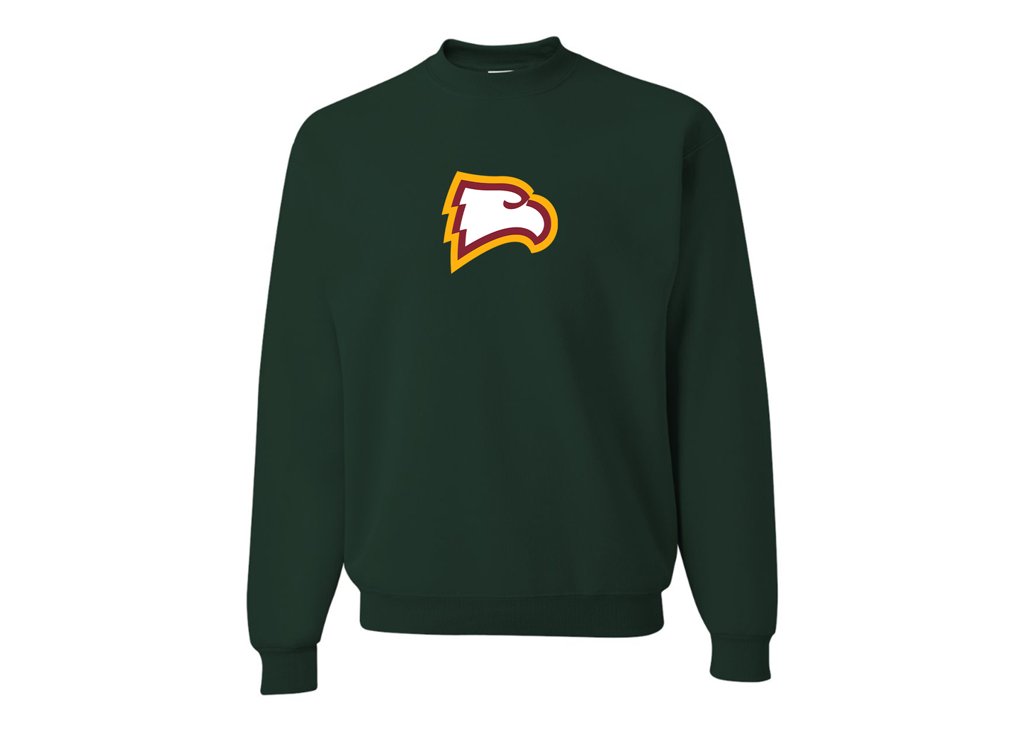 Men's Winthrop Eagles JERZEES NuBlend Crewneck Sweatshirt