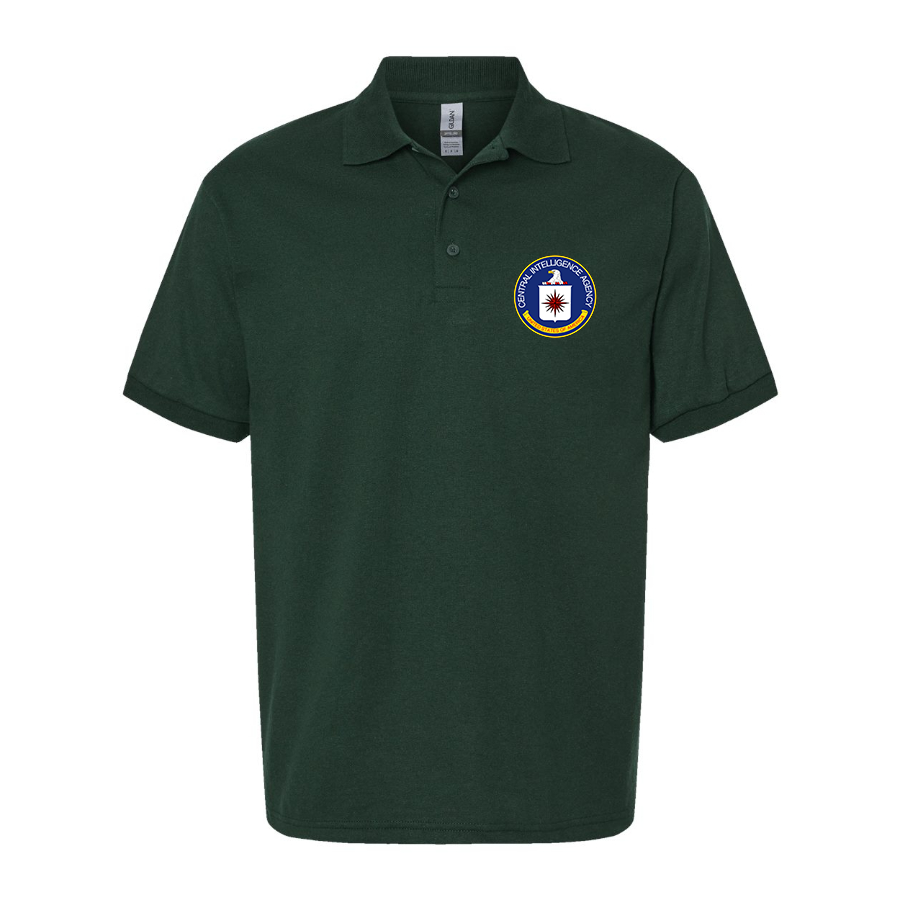 Men's CIA Logo Dry Blend Polo