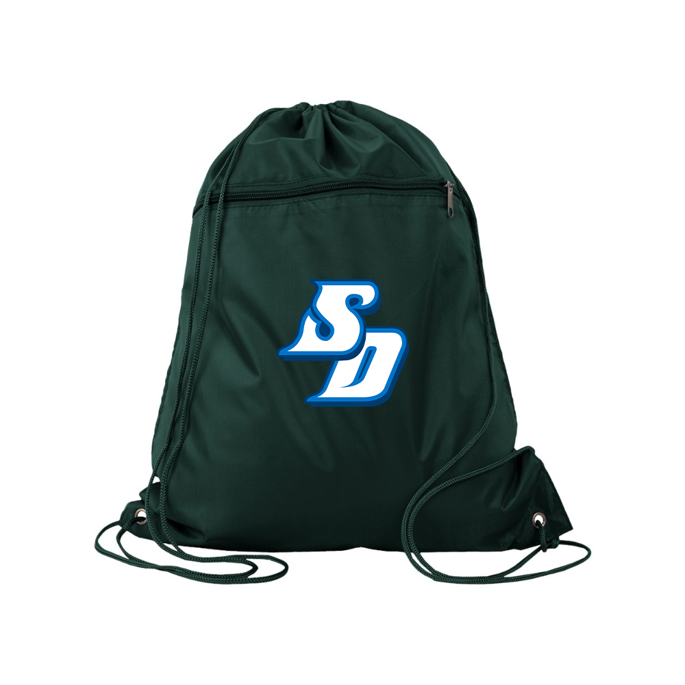 San Diego Toreros Logo Q-Tees - Polyester Cinchpack