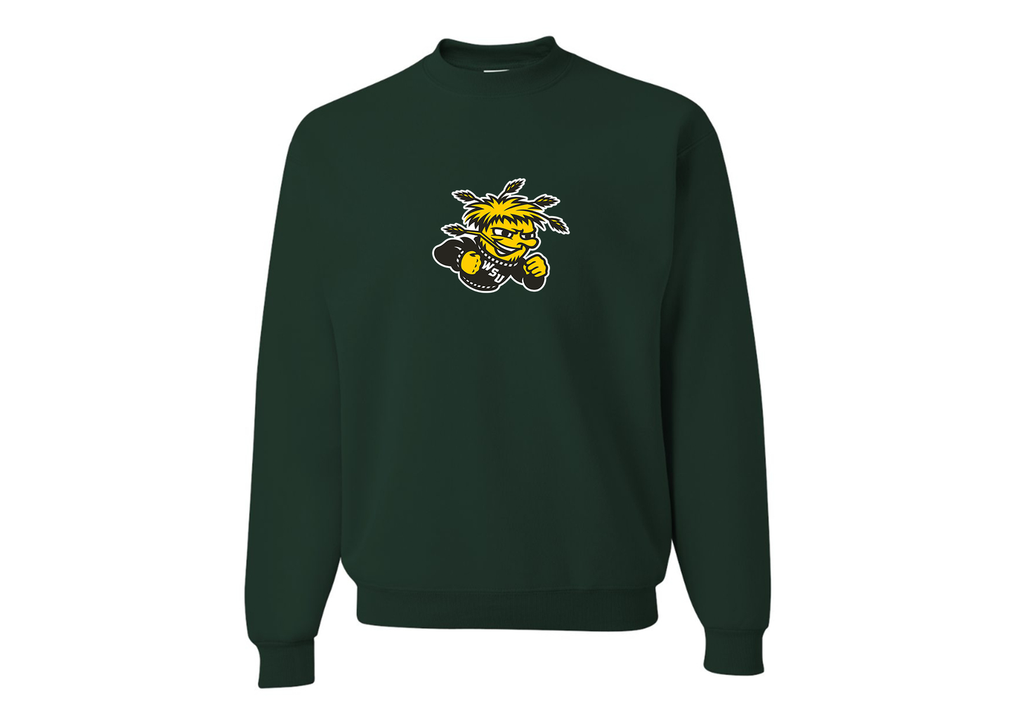 Men's Wichita State Shockers JERZEES NuBlend Crewneck Sweatshirt
