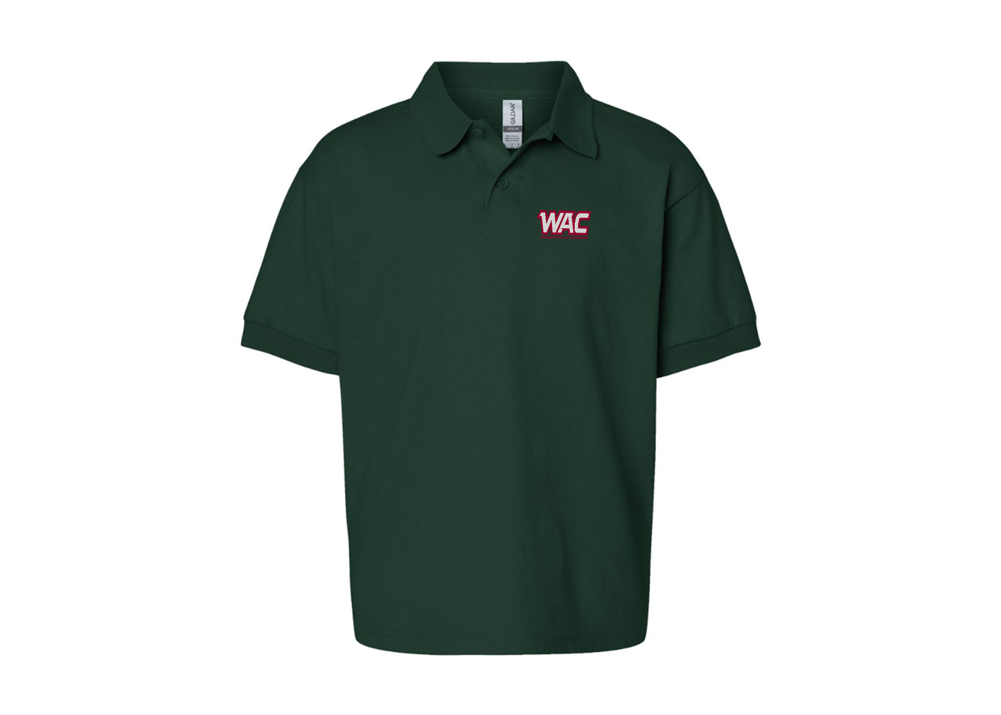 Youth Western Athletic Conference Gildan Dry Blend Jersey Polo