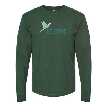 Men's De Lovie Logo Long Sleeve T-Shirt