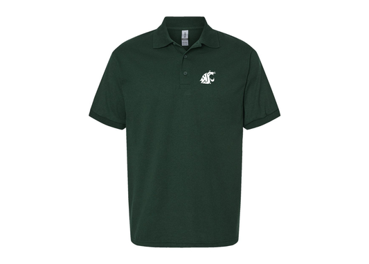 Men's Washington State Cougars Gildan Dry Blend Jersey Polo