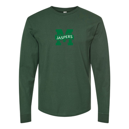 Men's Manhattan Jaspers Logo Long Sleeve T-Shirt