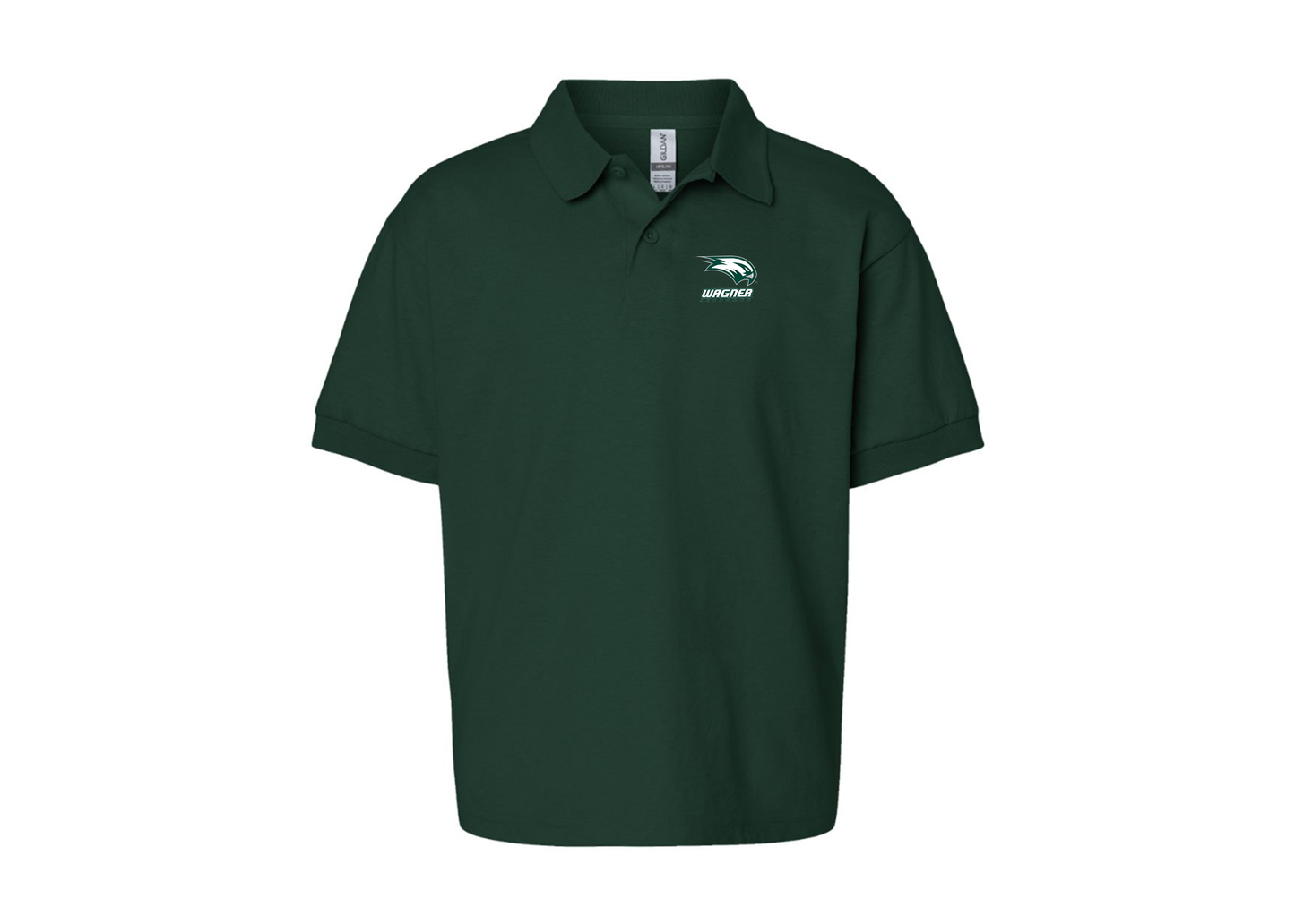 Youth Wagner Seahawks Gildan Dry Blend Jersey Polo