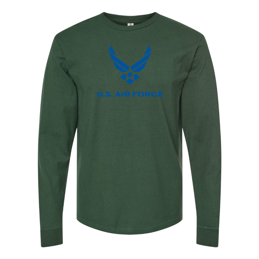 Men's US Airforce Logo Long Sleeve T-Shirt