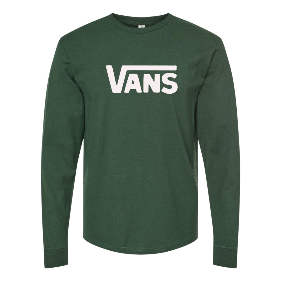 Men's Vans Logo Long Sleeve T-Shirt