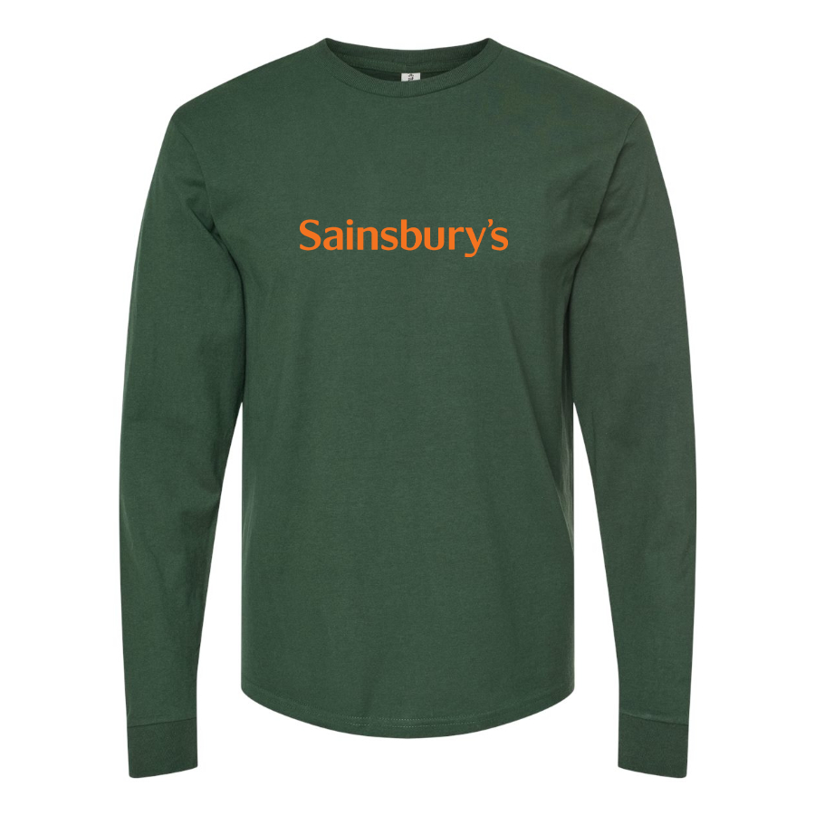 Men's Sainsbury_s Logo Long Sleeve T-Shirt