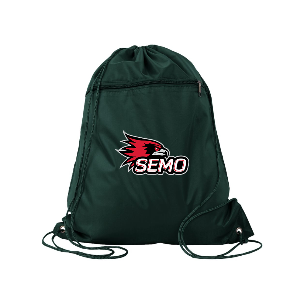 SEMO Redhawks Logo Q-Tees - Polyester Cinchpack