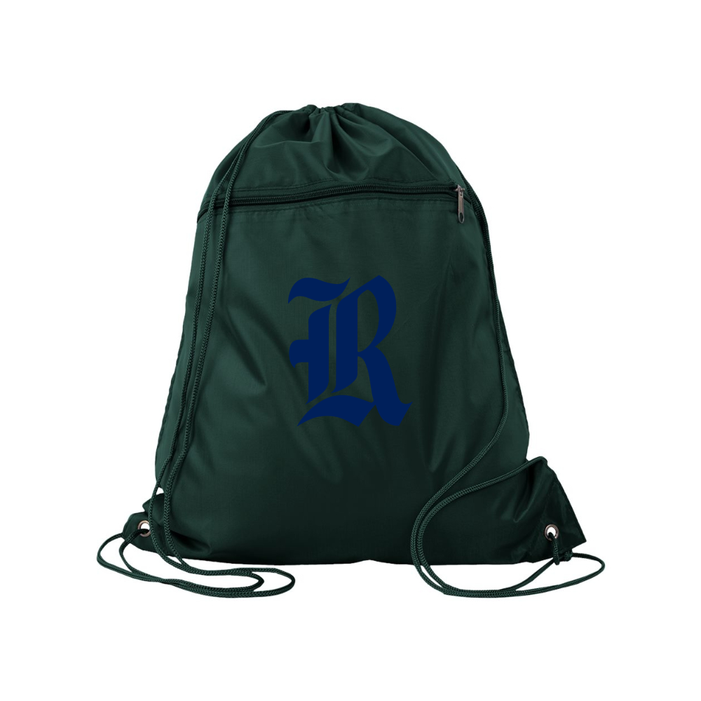 Rice Owls Logo Q-Tees - Polyester Cinchpack