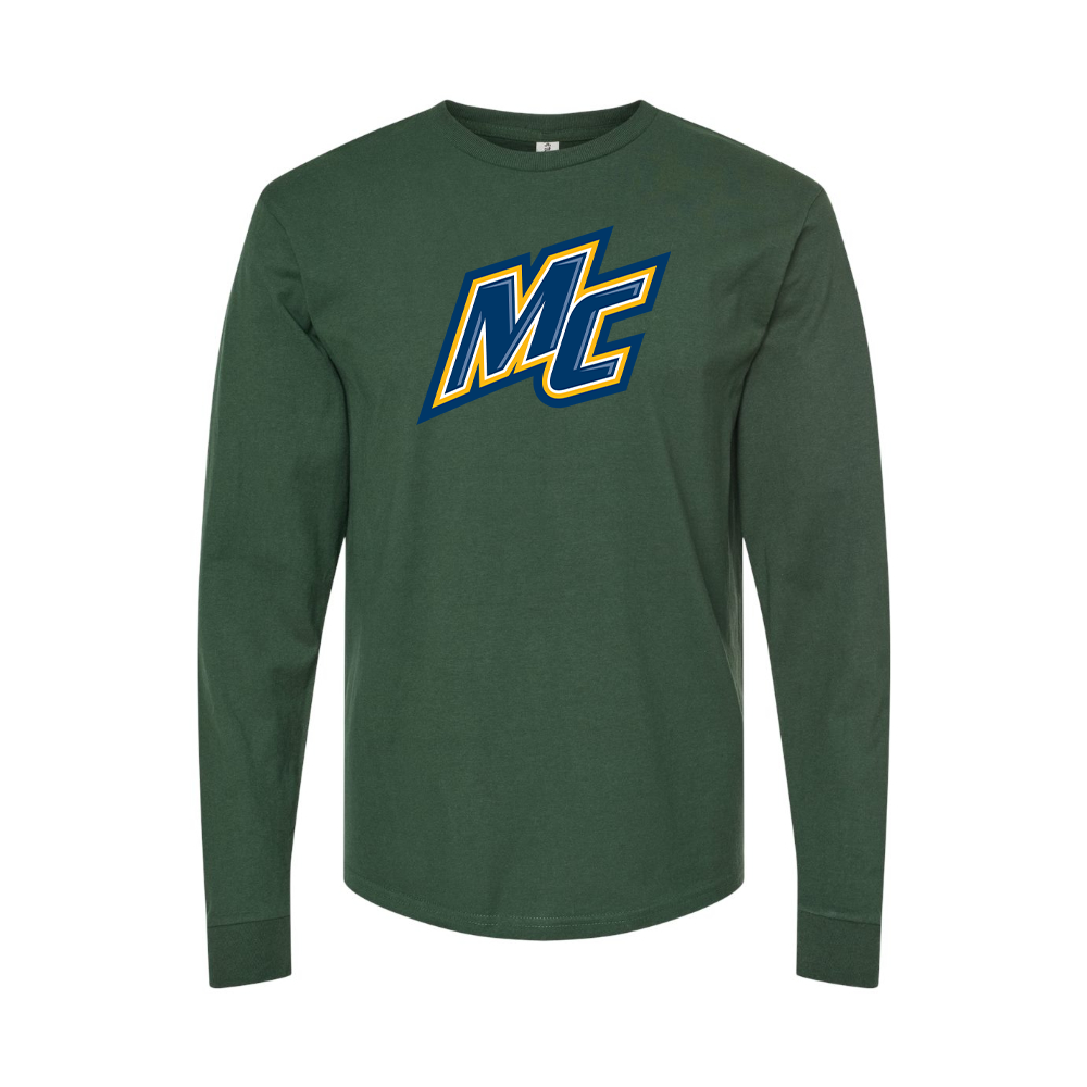 Men's Merrimack Warriors Logo Long Sleeve T-Shirt