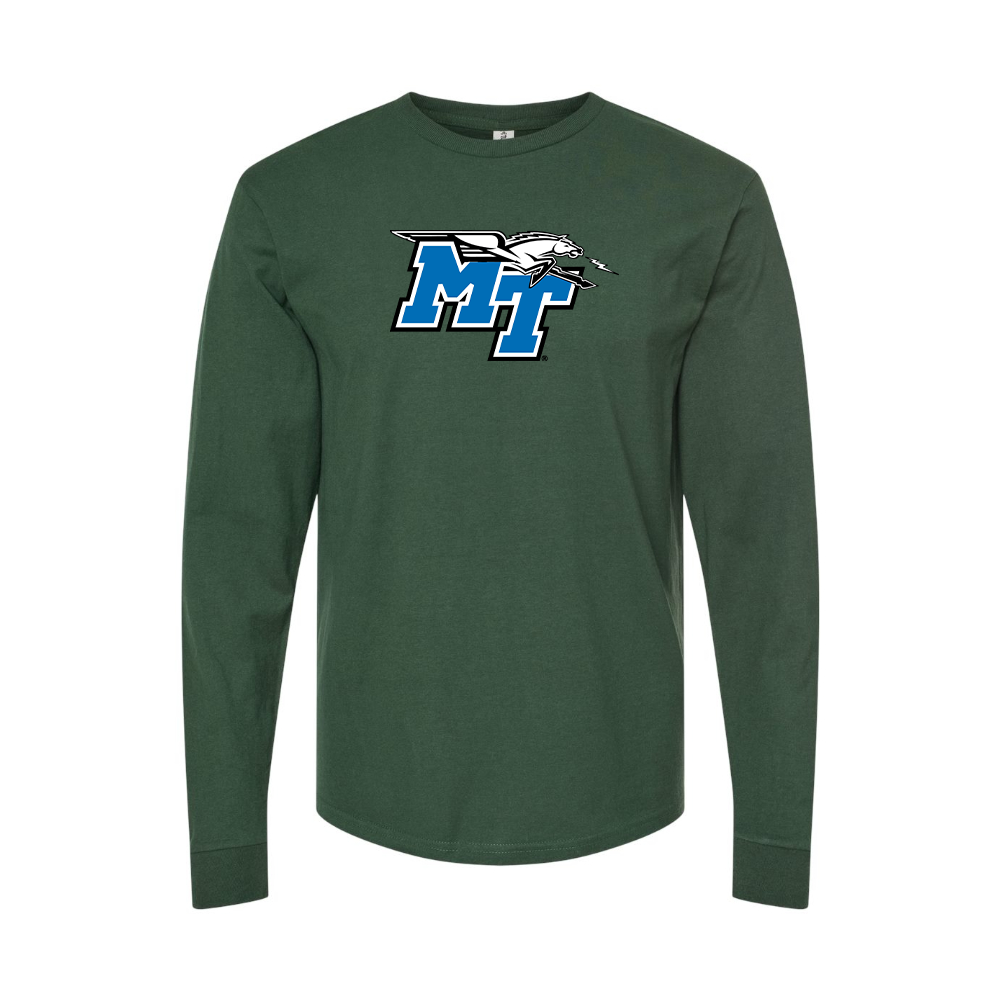Men's Middle Tennessee Blue Raiders LogoLong Sleeve T-Shirt