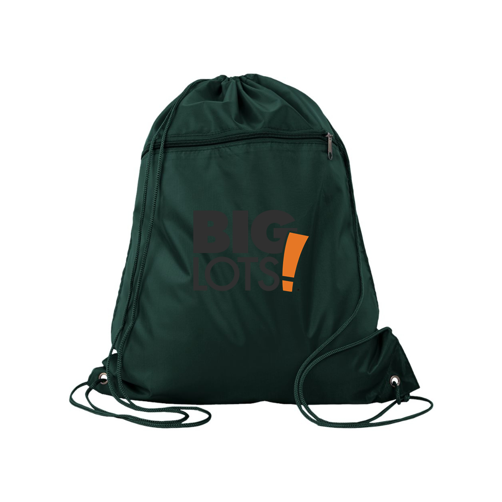 Big Lots Logo Q-Tees - Polyester Cinchpack