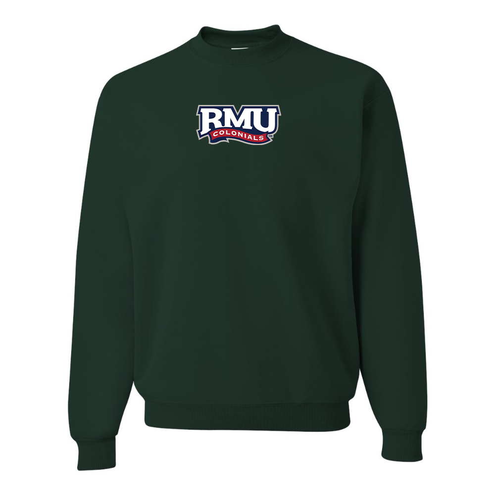 Men's Robert Morris Colonials Logo JERZEES NuBlend Crewneck Sweatshirt