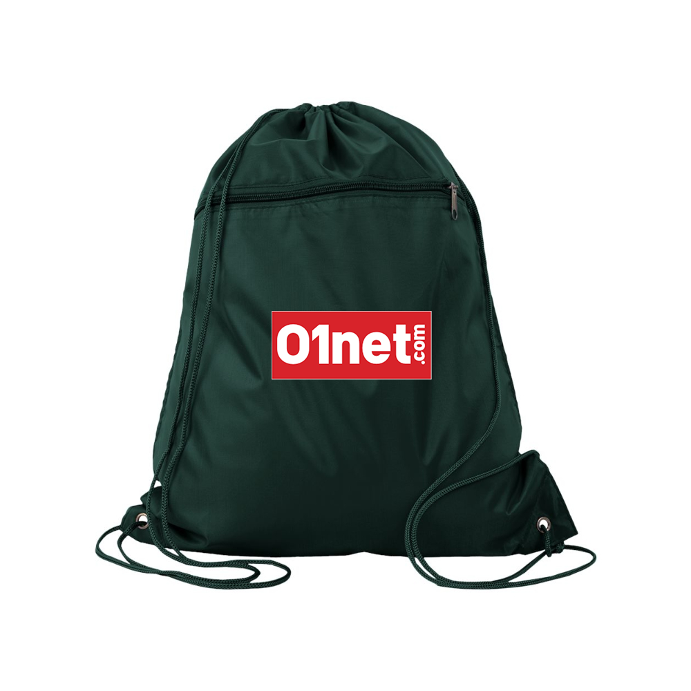 01net Logo Q-Tees - Polyester Cinchpack