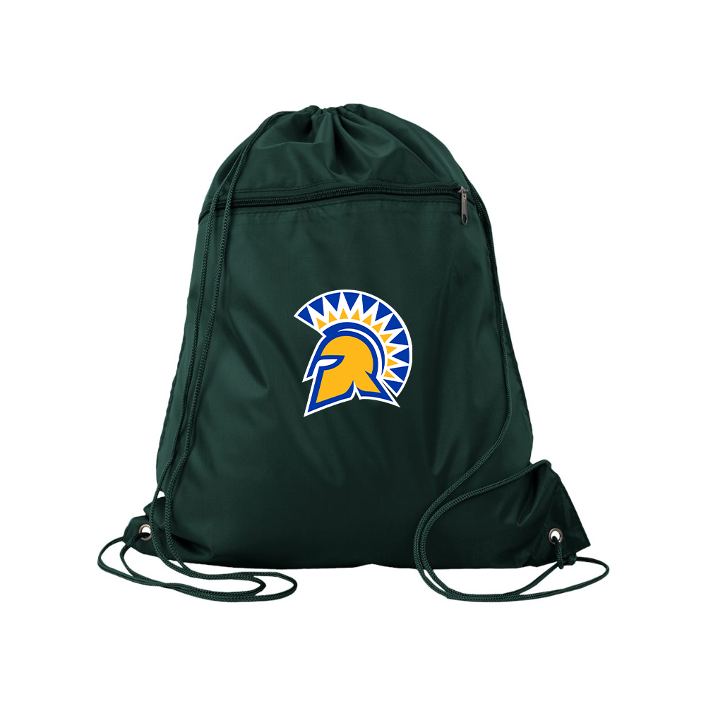 San Jose State Spartans Logo Q-Tees - Polyester Cinchpack