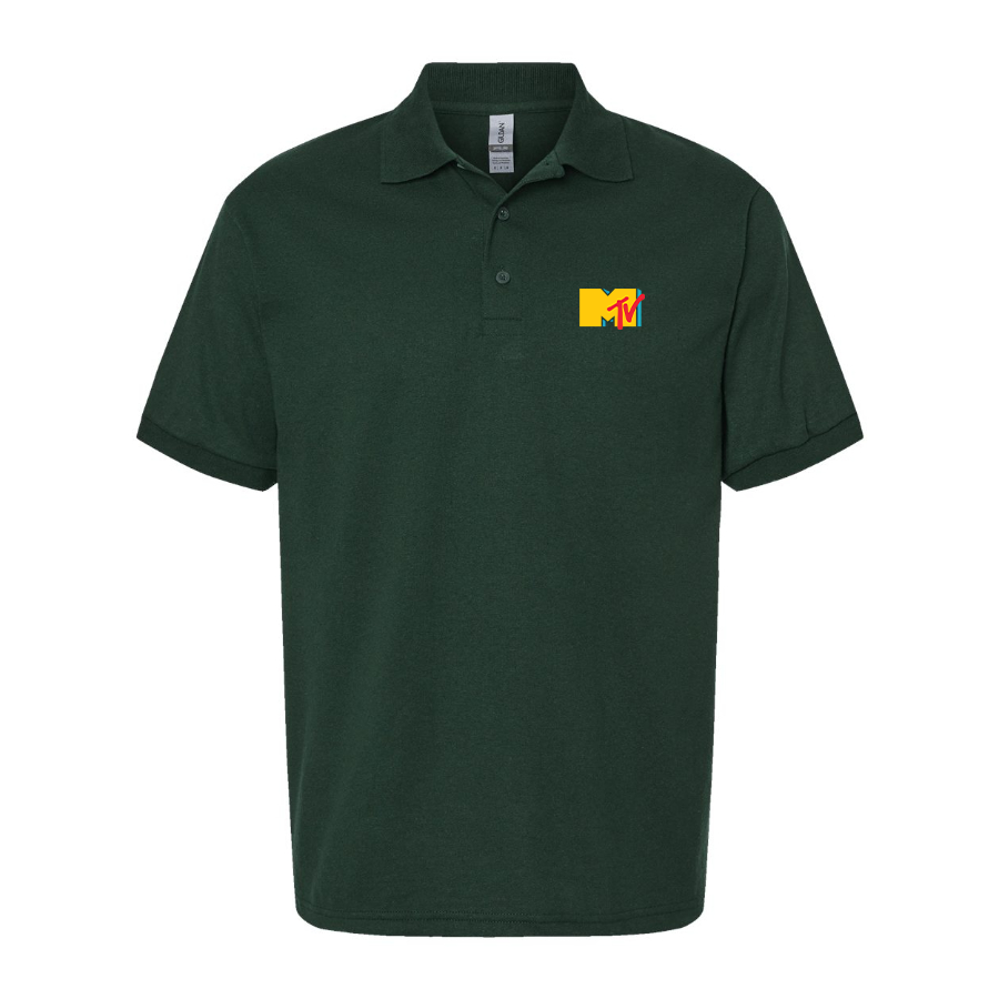 Men's MTV Logo Dry Blend Polo