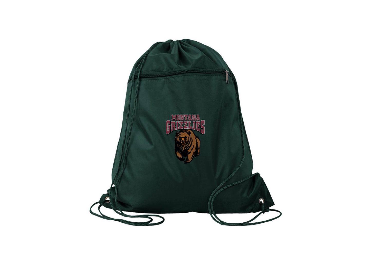 Montana Grizzliesl Q-Tees - Polyester Cinchpack