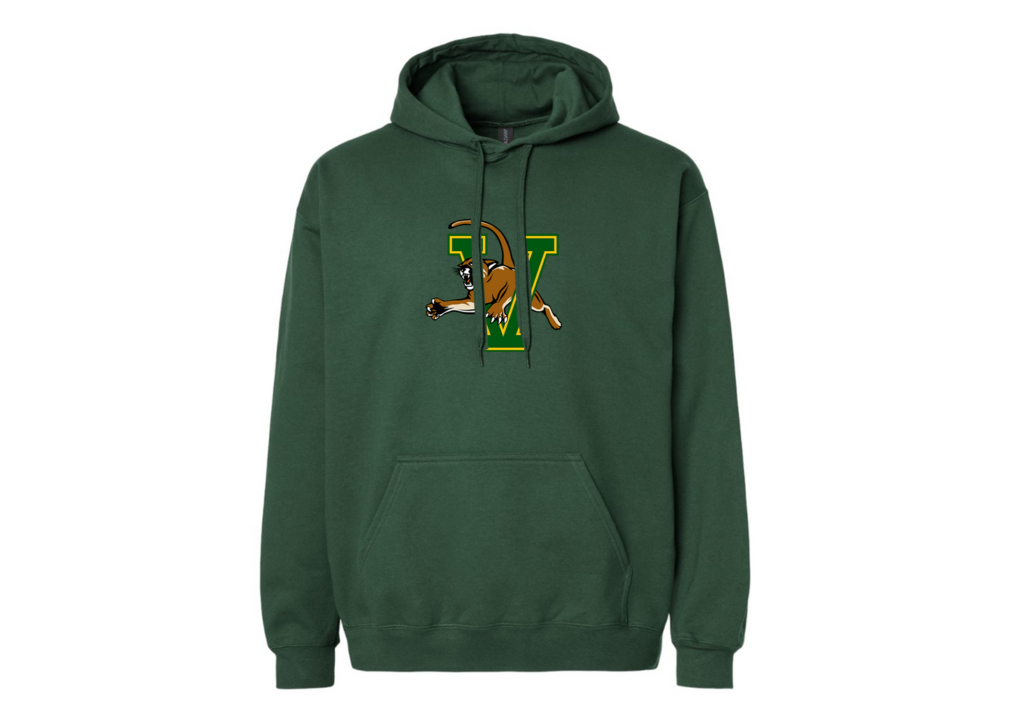 Men's Vermont Catamounts Softstyle Midweight Hooded Sweatshirt