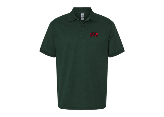 Men's UNLV Rebels Gildan Dry Blend Jersey Polo