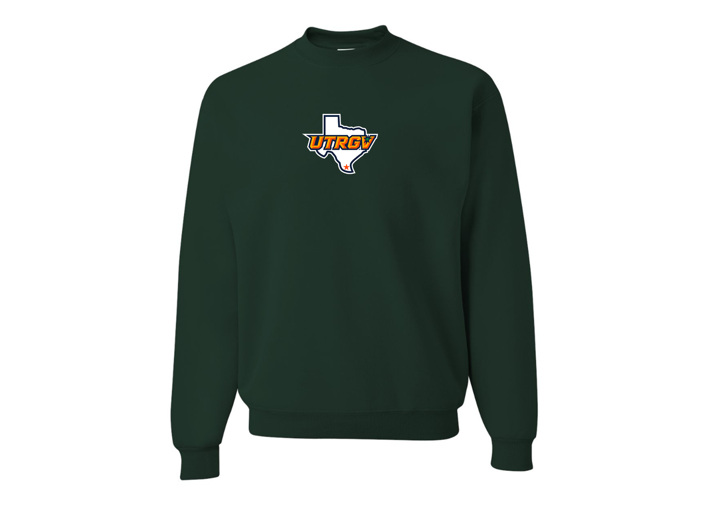 Men's UTRGV Vaqueros JERZEES NuBlend Crewneck Sweatshirt