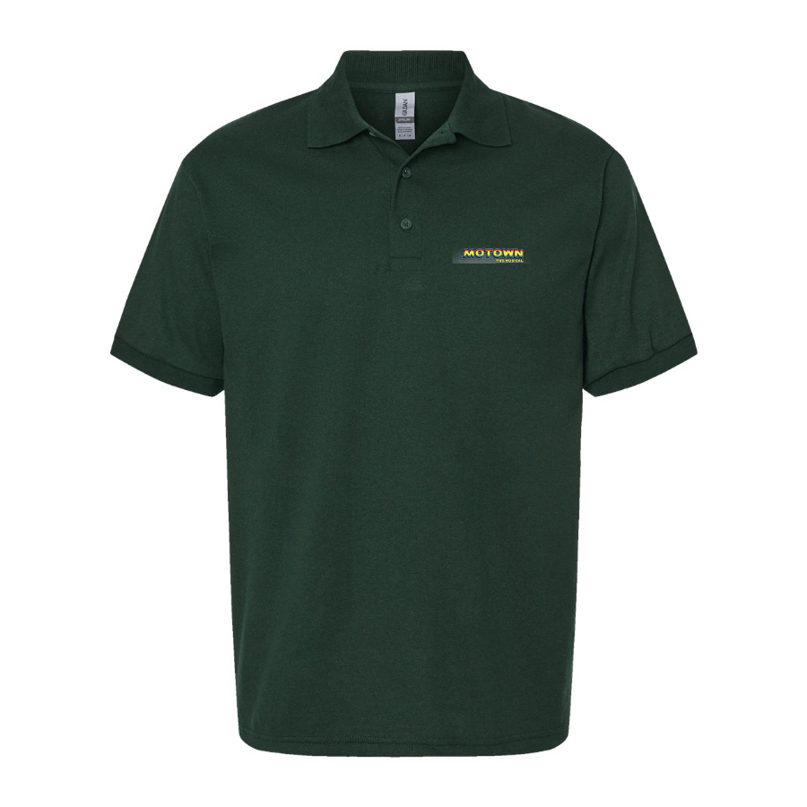 Men's Motown the Musical Logo Dry Blend Polo