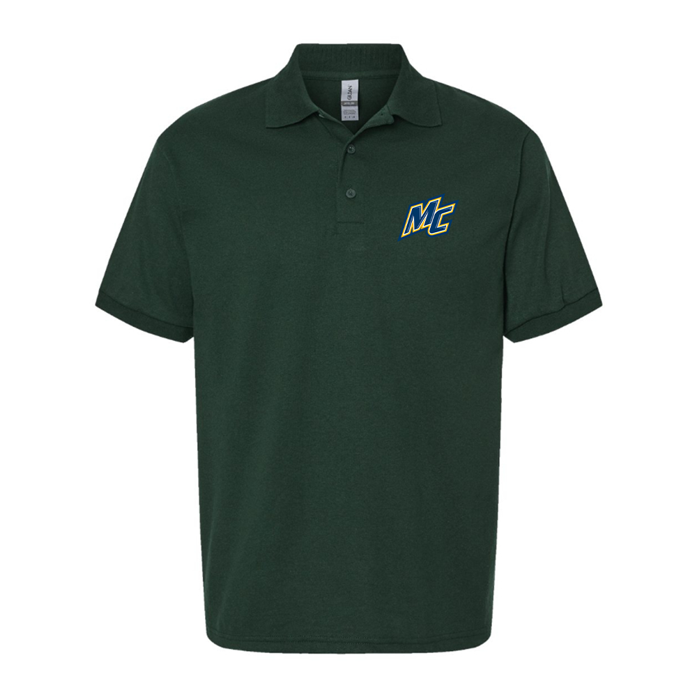 Men's Merrimack Warriors Logo Dry Blend Polo
