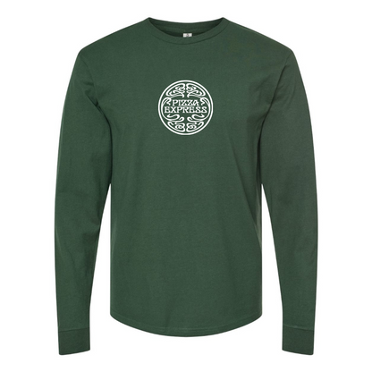 Men's Pizza Express Logo Long Sleeve T-Shirt