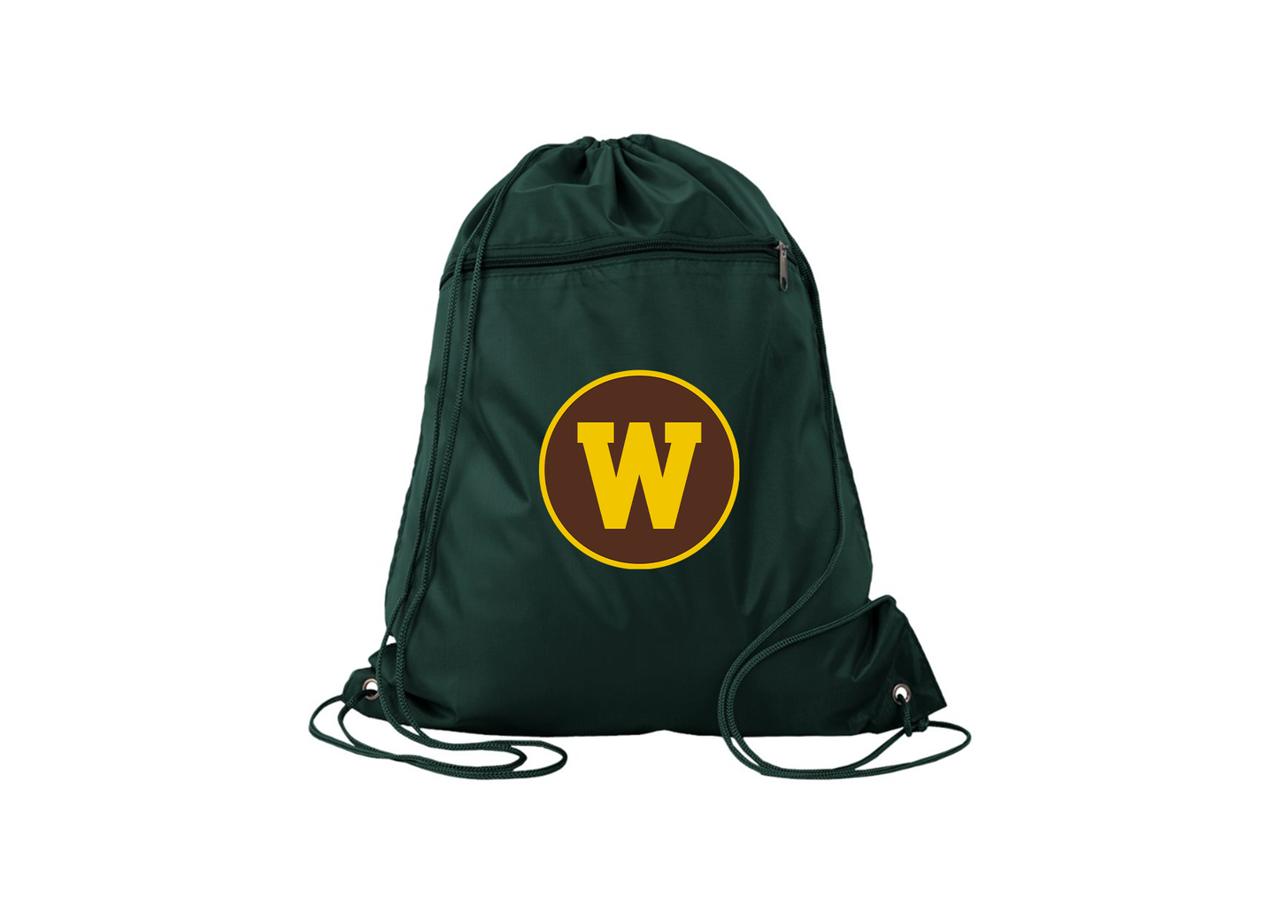 Western Michigan Broncos Q-Tees - Polyester Cinchpack