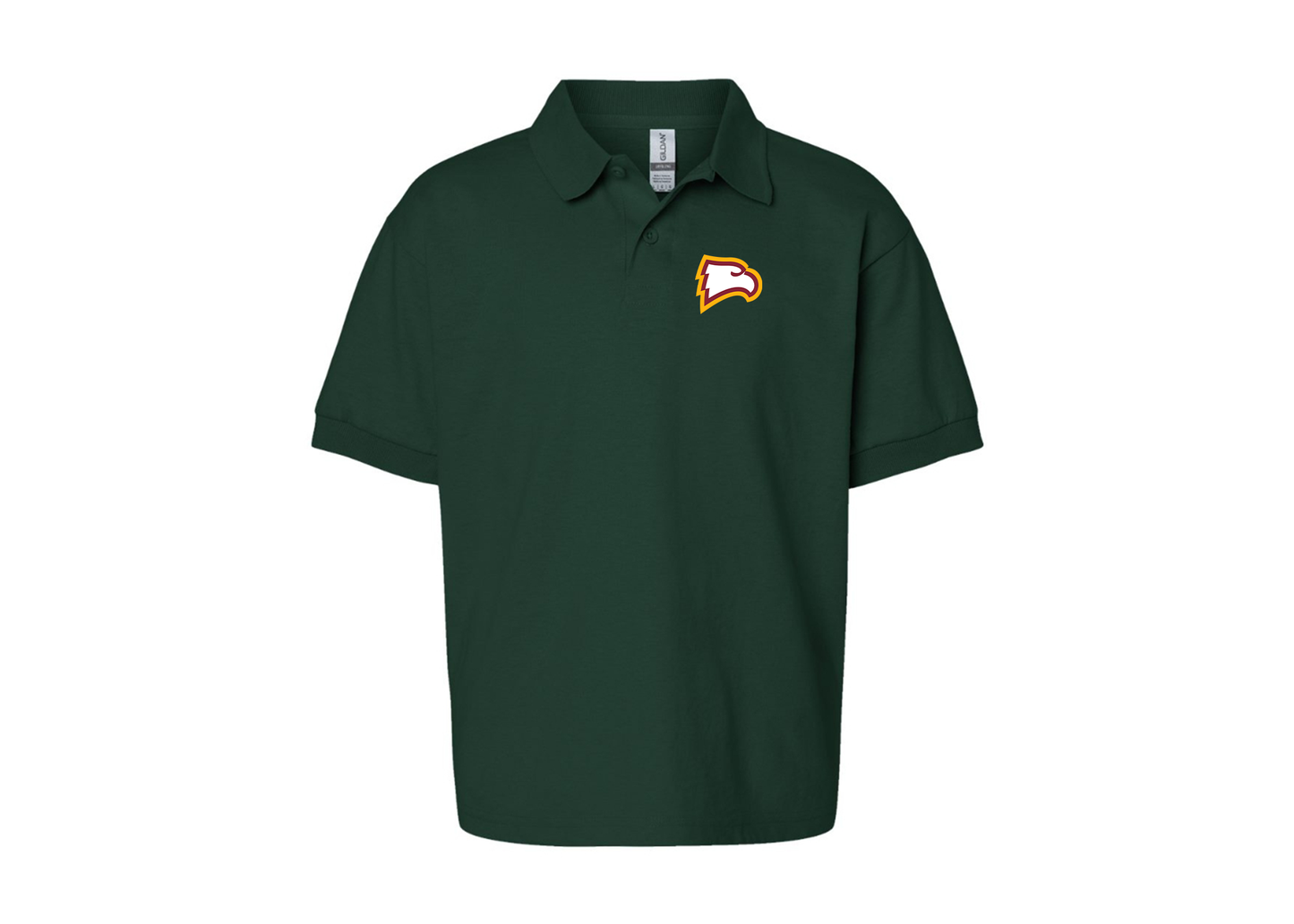 Youth Winthrop Eagles Gildan Dry Blend Jersey Polo