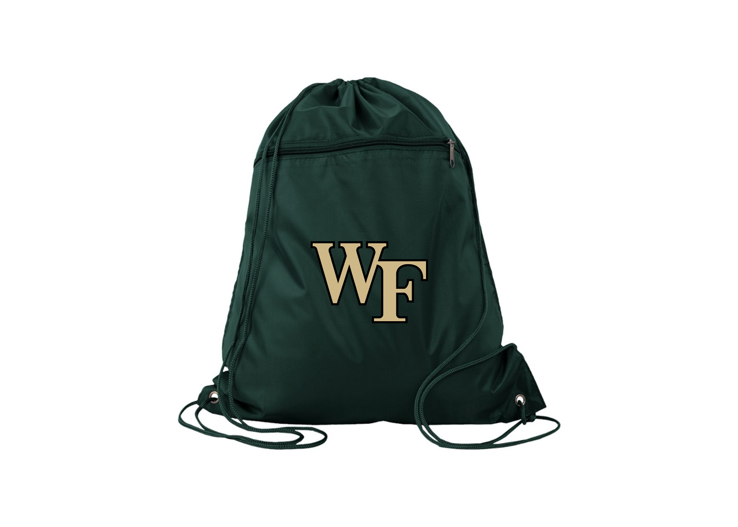 Wake Forest Demon Deacons Q-Tees - Polyester Cinchpack