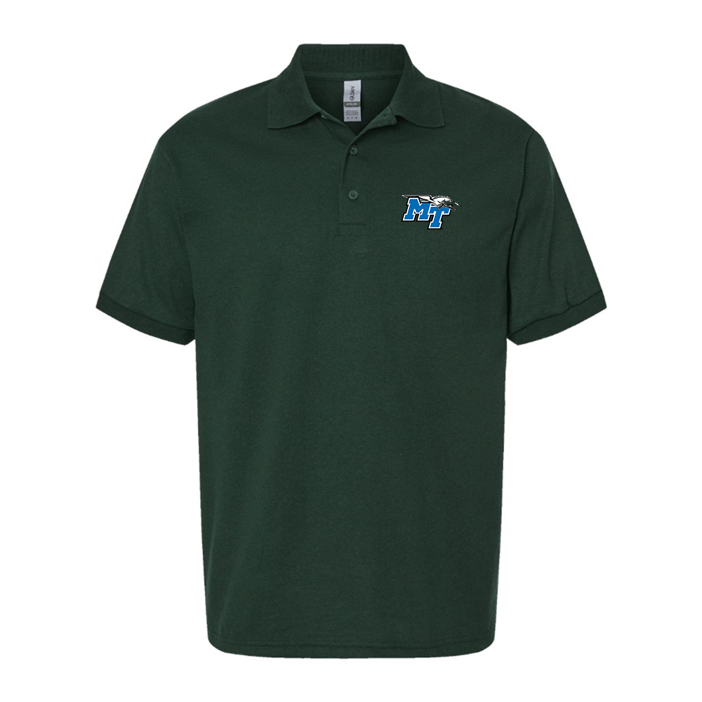 Men's Middle Tennessee Blue Raiders Logo Dry Blend Polo