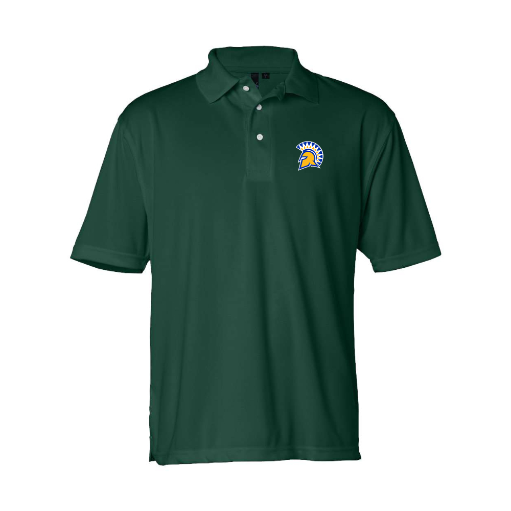 Men's San Jose State Spartans Logo Sierra Pacific Moisture Free Mesh Polo
