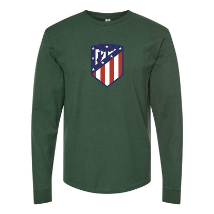 Men's Atletico Madrid FC Long Sleeve T-Shirt