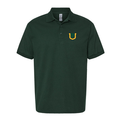 Men's San Francisco Dons Logo Gildan Dry Blend Jersey Polo