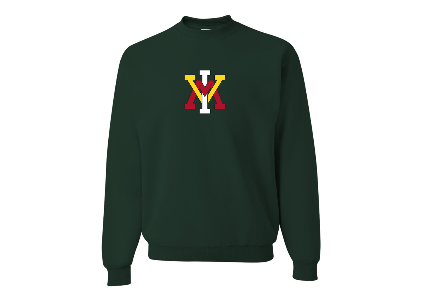Men's VMI Keydets JERZEES NuBlend Crewneck Sweatshirt