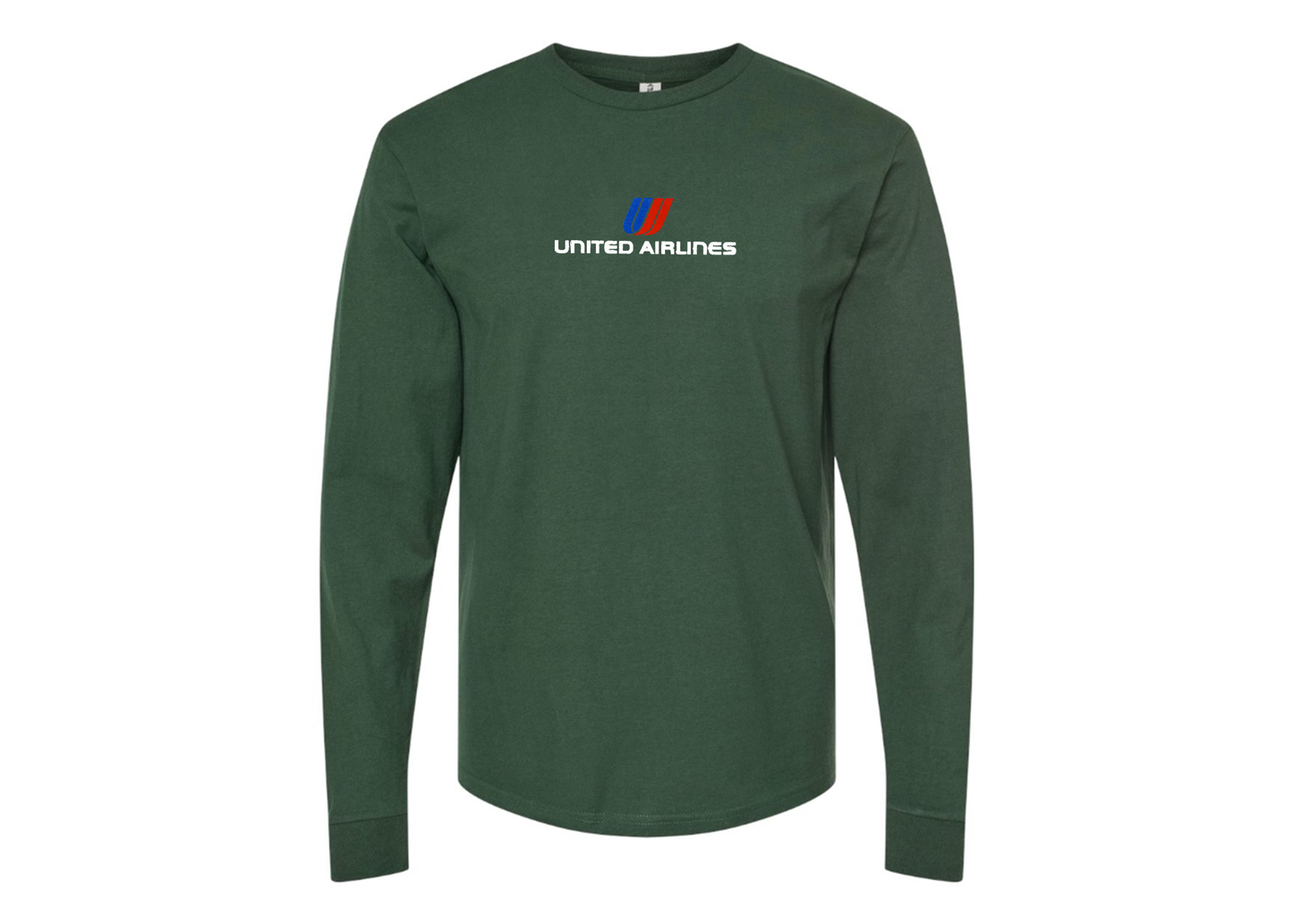 Men's United Airlines Logo Long Sleeve T-Shirt