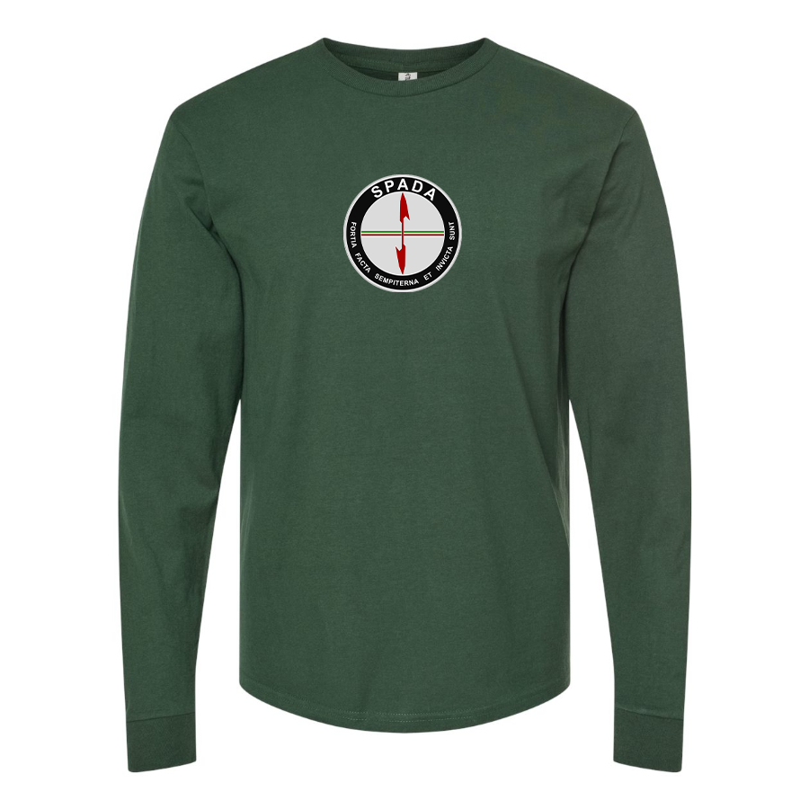 Men's Spada Vetture Sport Logo Long Sleeve T-Shirt