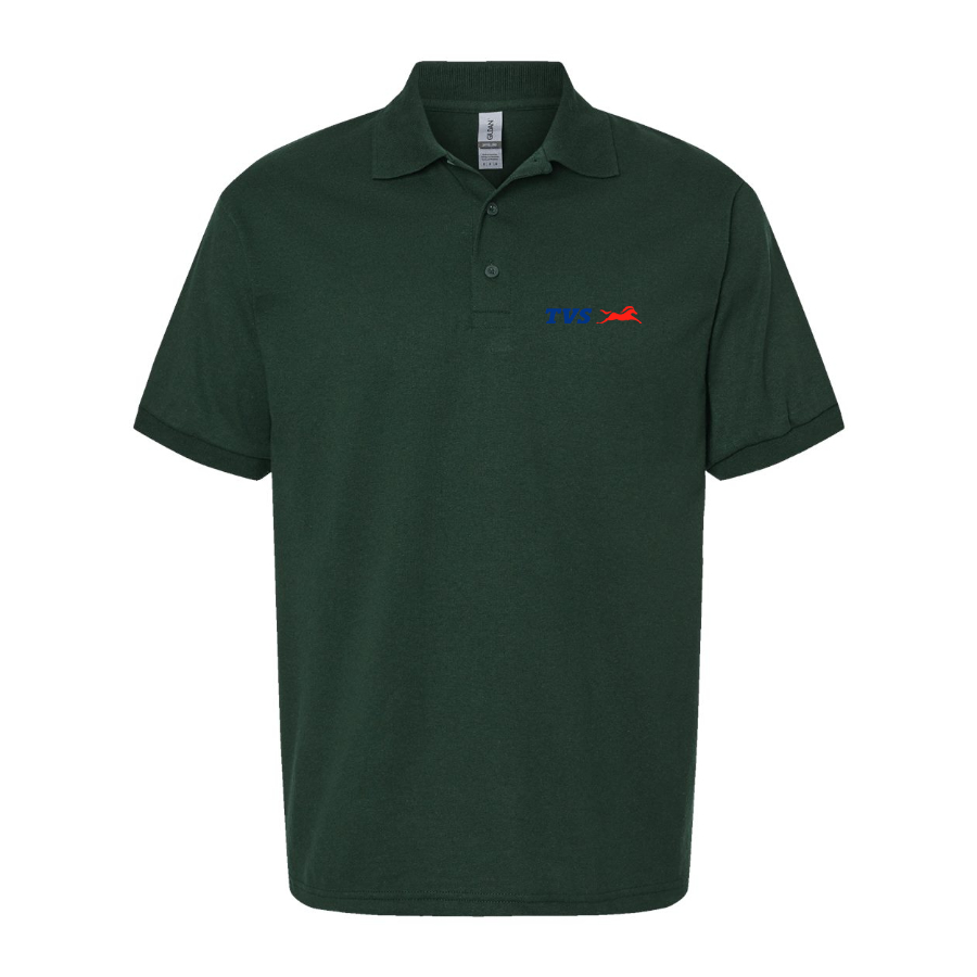 Men's TVS Motor Company Logo Dry Blend Polo
