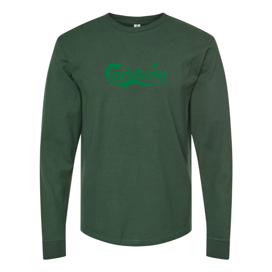 Men's Carlsbery Logo Long Sleeve T-Shirt