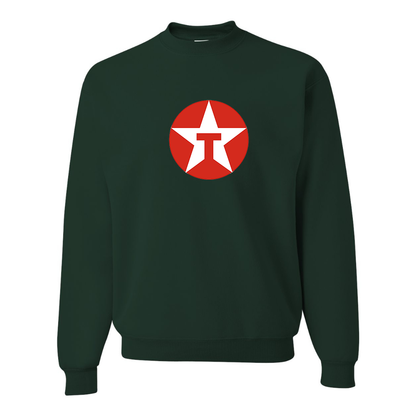 Men's Texaco Logo  JERZEES NuBlend Crewneck Sweatshirt