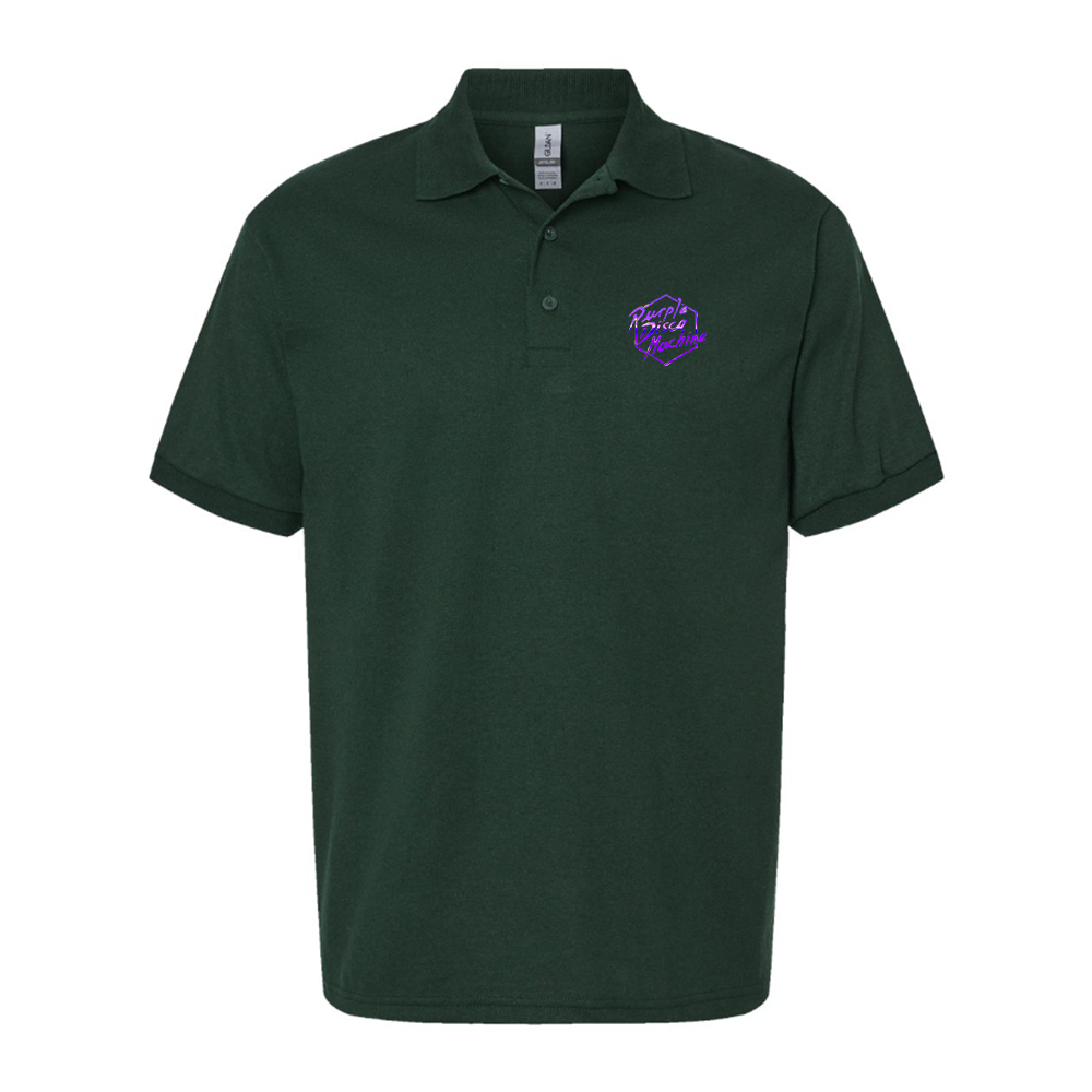 Men's Purple Disco Machine Dry Blend Polo