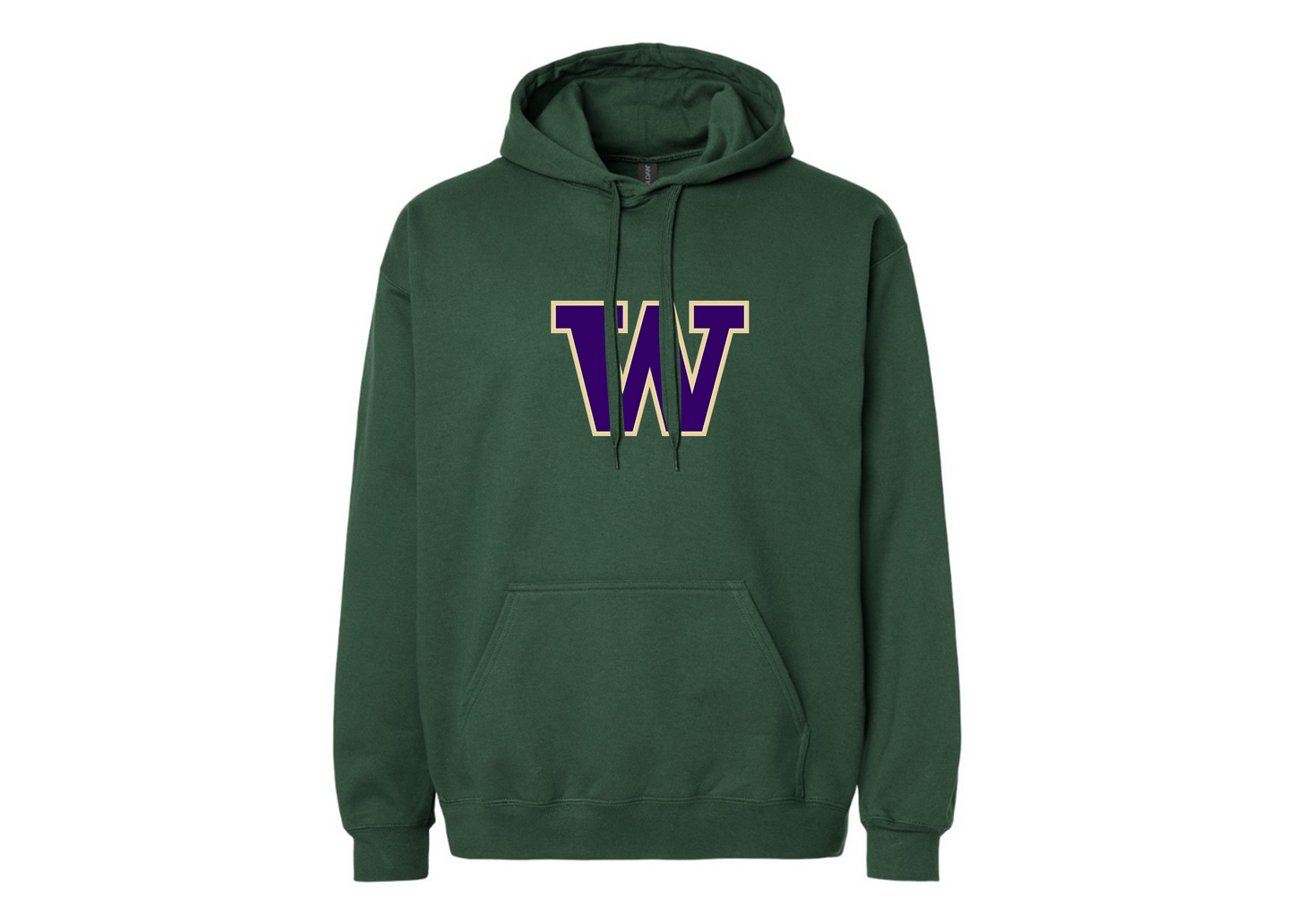 Men's Washington Huskies Softstyle Midweight Hooded Sweatshirt
