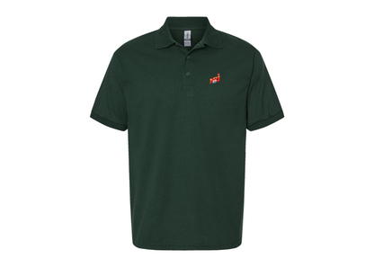 Men's NRJ 12 Logo Gildan Dry Blend Jersey Polo