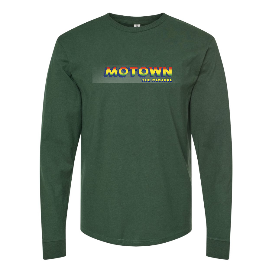 Men's Motown the Musical Logo Long Sleeve T-Shirt